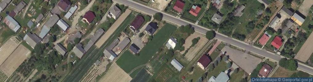 Zdjęcie satelitarne Zakrzew ul.