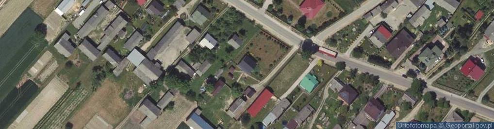 Zdjęcie satelitarne Zakrzew ul.