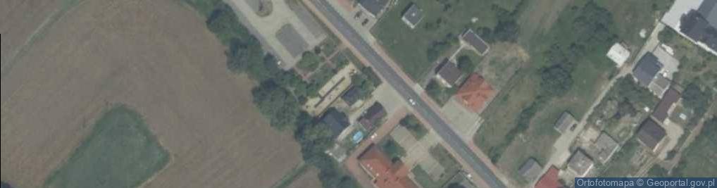 Zdjęcie satelitarne Zakrzew ul.