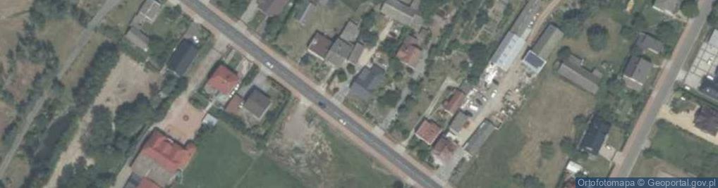 Zdjęcie satelitarne Zakrzew ul.