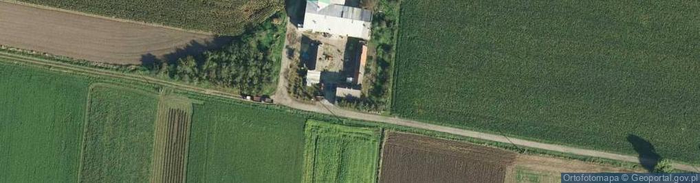 Zdjęcie satelitarne Zakrzew ul.