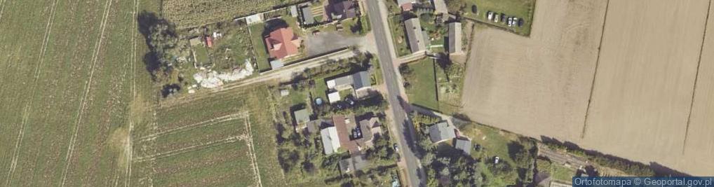 Zdjęcie satelitarne Zakrzew ul.