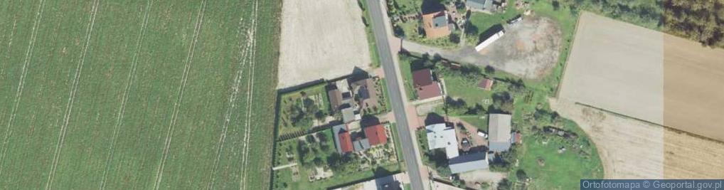 Zdjęcie satelitarne Zakrzew ul.