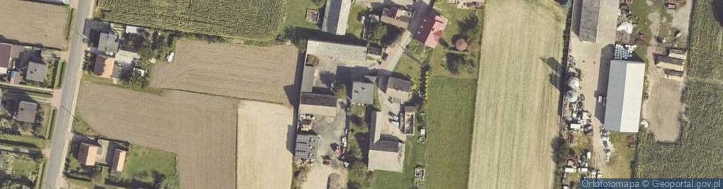 Zdjęcie satelitarne Zakrzew ul.