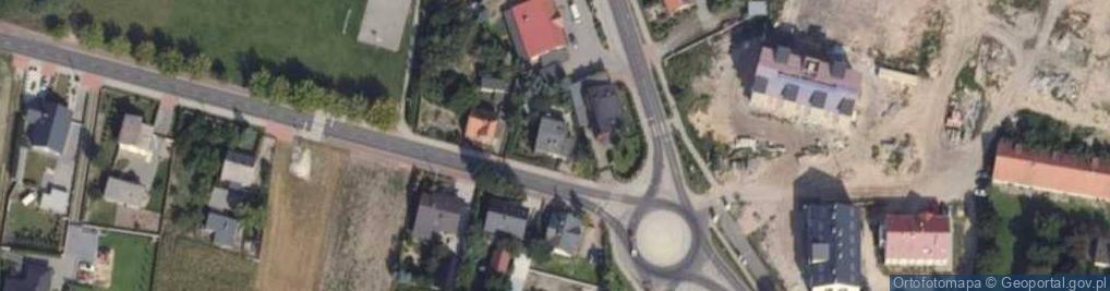 Zdjęcie satelitarne Zakrzew ul.