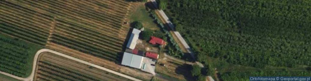 Zdjęcie satelitarne Zakrzew ul.