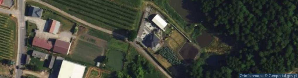 Zdjęcie satelitarne Zakrzew ul.