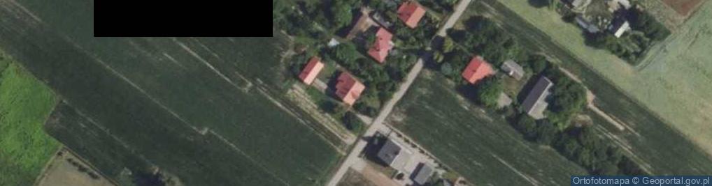 Zdjęcie satelitarne Zakrzew ul.