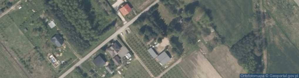 Zdjęcie satelitarne Zakrzew ul.
