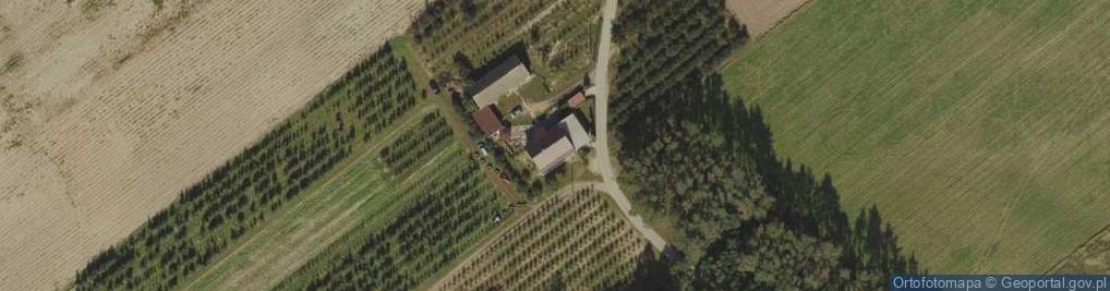 Zdjęcie satelitarne Zakrzewek ul.