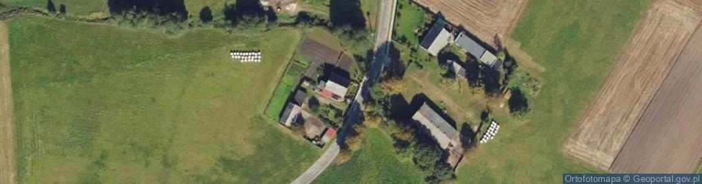 Zdjęcie satelitarne Zakrzewek ul.