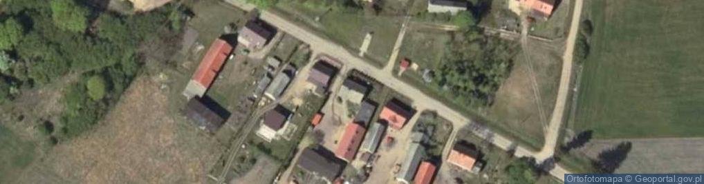 Zdjęcie satelitarne Zakrzewko ul.