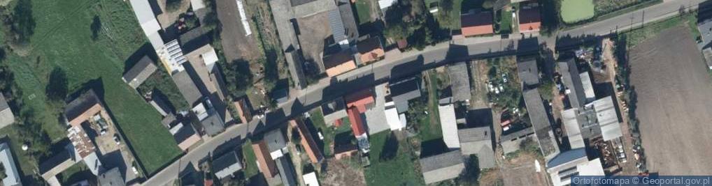 Zdjęcie satelitarne Zakrzewko ul.