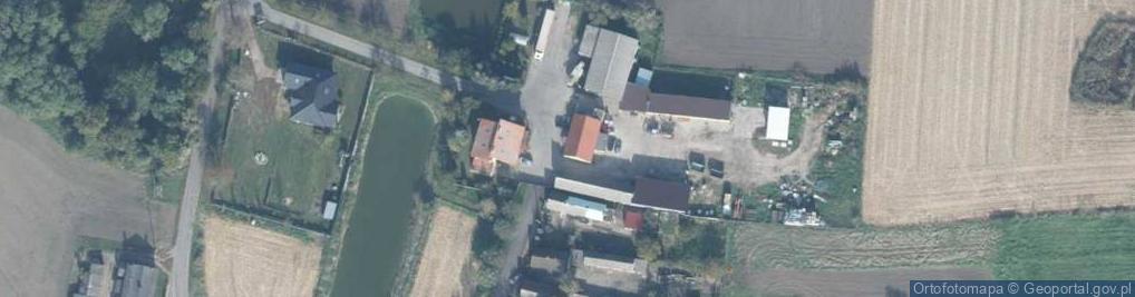 Zdjęcie satelitarne Zakrzewko ul.