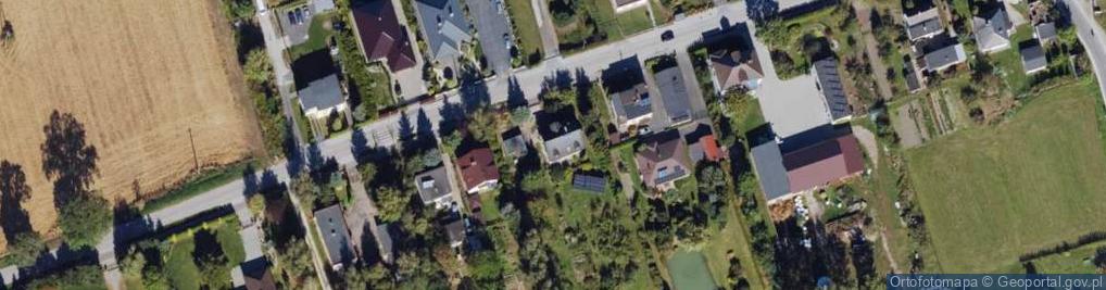 Zdjęcie satelitarne Zakrzewko ul.