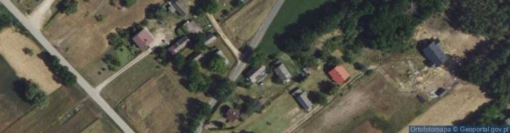 Zdjęcie satelitarne Zakrzewo Kościelne ul.