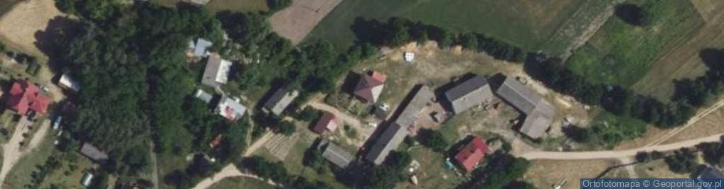 Zdjęcie satelitarne Zakrzewo Kościelne ul.