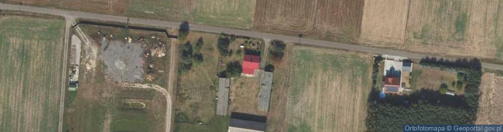 Zdjęcie satelitarne Zakrzewo-Parcele ul.
