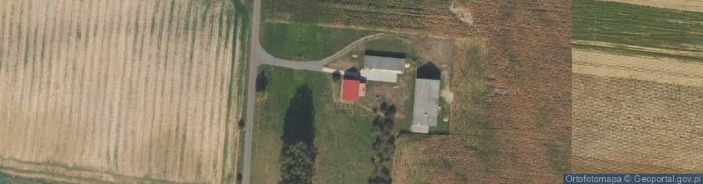 Zdjęcie satelitarne Zakrzewo-Parcele ul.