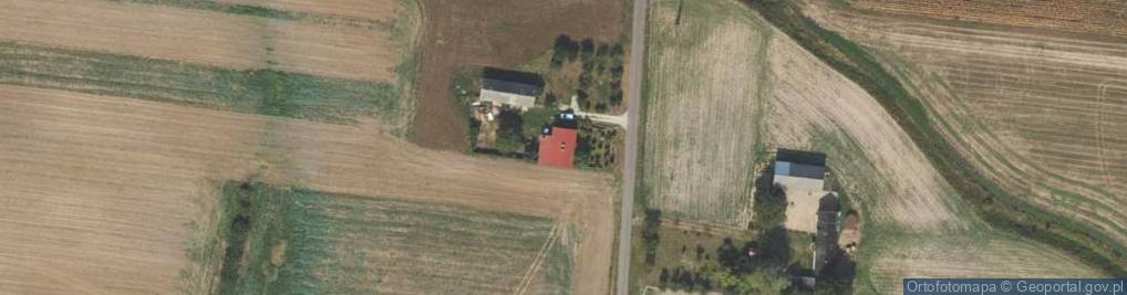 Zdjęcie satelitarne Zakrzewo-Parcele ul.