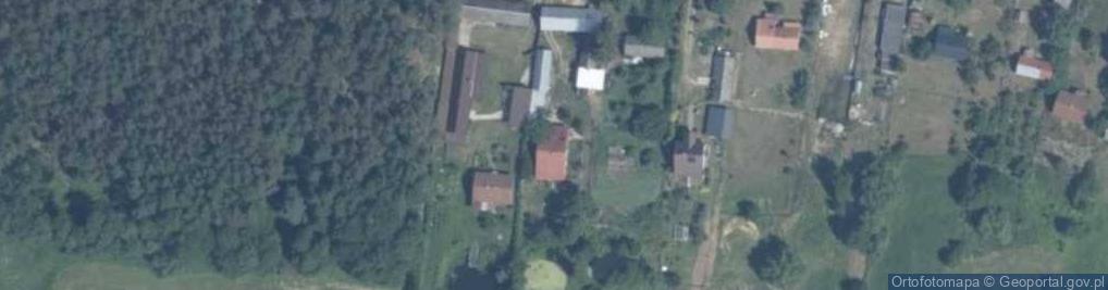 Zdjęcie satelitarne Zakrzewo-Słomy ul.