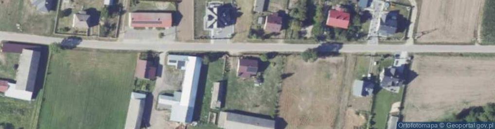 Zdjęcie satelitarne Zakrzewo ul.