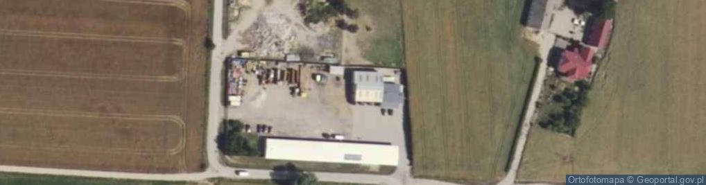 Zdjęcie satelitarne Zakrzewo ul.