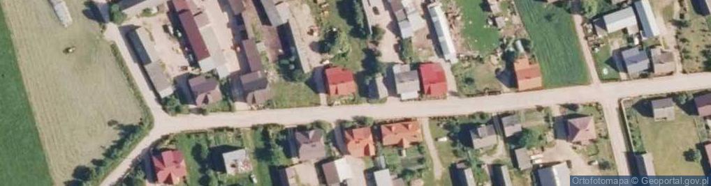 Zdjęcie satelitarne Zakrzewo ul.