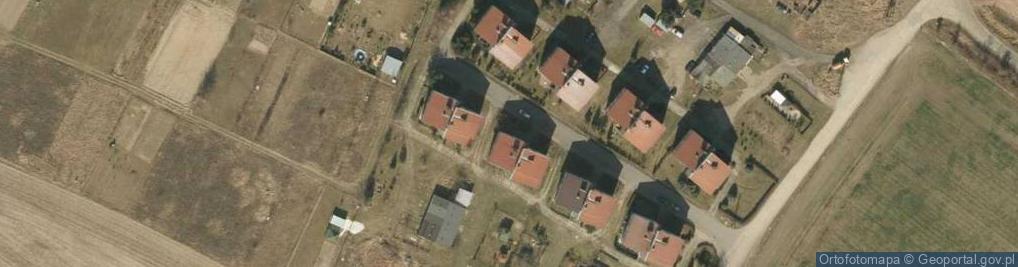 Zdjęcie satelitarne Zakrzewo ul.