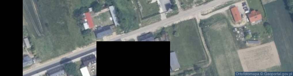 Zdjęcie satelitarne Zakrzewo ul.