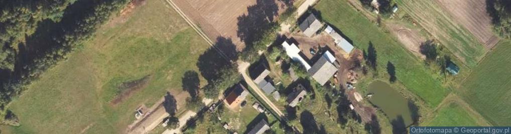Zdjęcie satelitarne Zakrzewska Osada ul.
