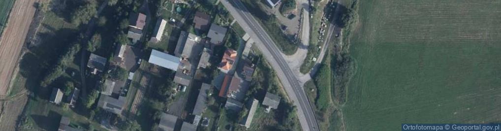 Zdjęcie satelitarne Zakrzów ul.