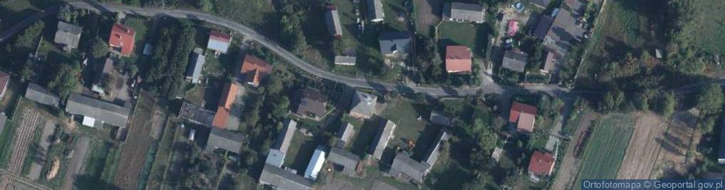 Zdjęcie satelitarne Zakrzów ul.