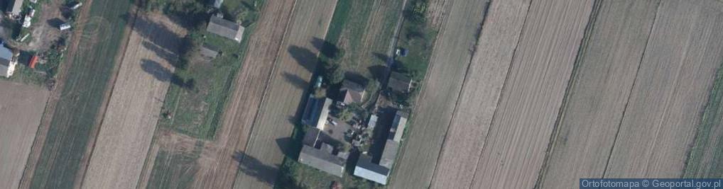 Zdjęcie satelitarne Zakrzów ul.