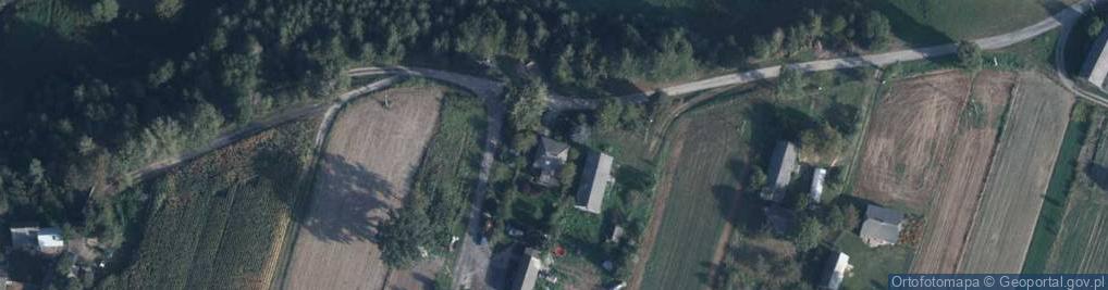 Zdjęcie satelitarne Zakrzów ul.