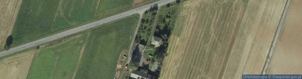 Zdjęcie satelitarne Zakrzów ul.