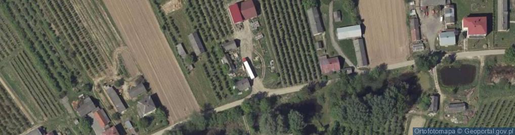 Zdjęcie satelitarne Zakrzów ul.