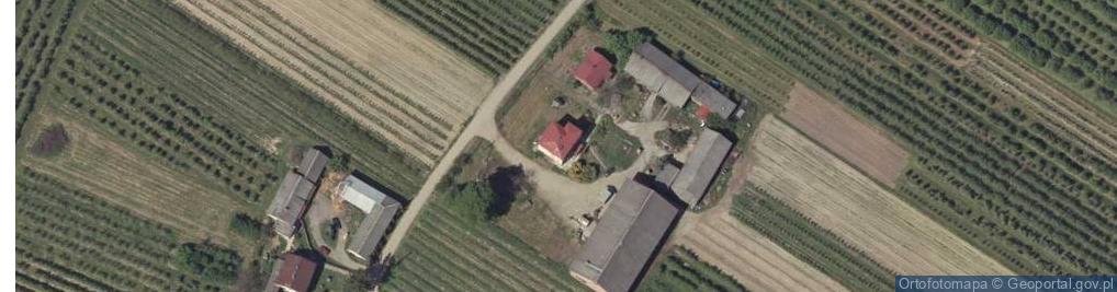 Zdjęcie satelitarne Zakrzów ul.