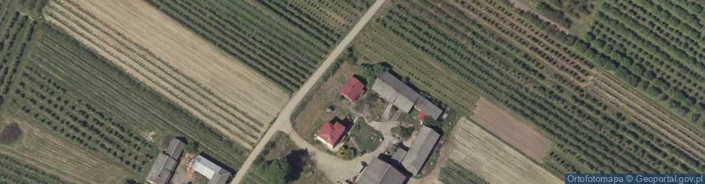 Zdjęcie satelitarne Zakrzów ul.