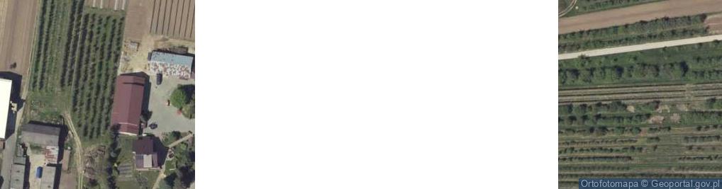 Zdjęcie satelitarne Zakrzów ul.