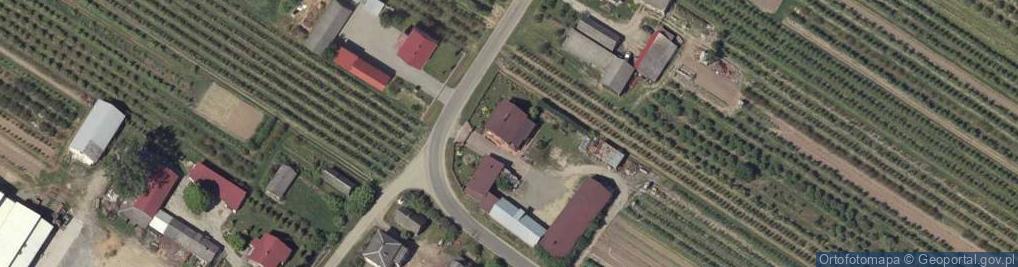 Zdjęcie satelitarne Zakrzów ul.