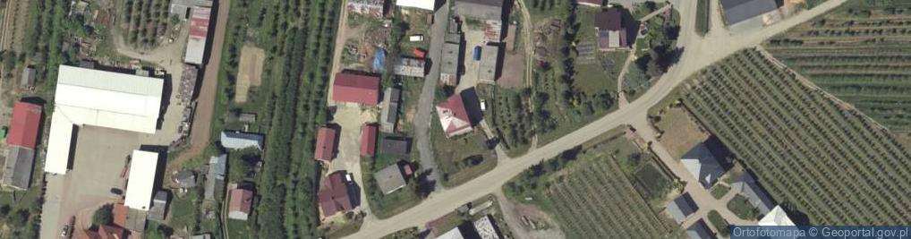 Zdjęcie satelitarne Zakrzów ul.