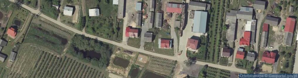 Zdjęcie satelitarne Zakrzów ul.