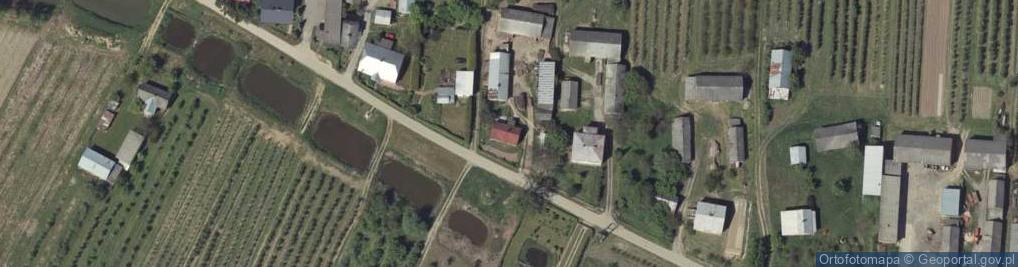 Zdjęcie satelitarne Zakrzów ul.