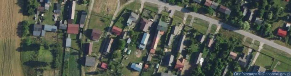 Zdjęcie satelitarne Zakrzów ul.