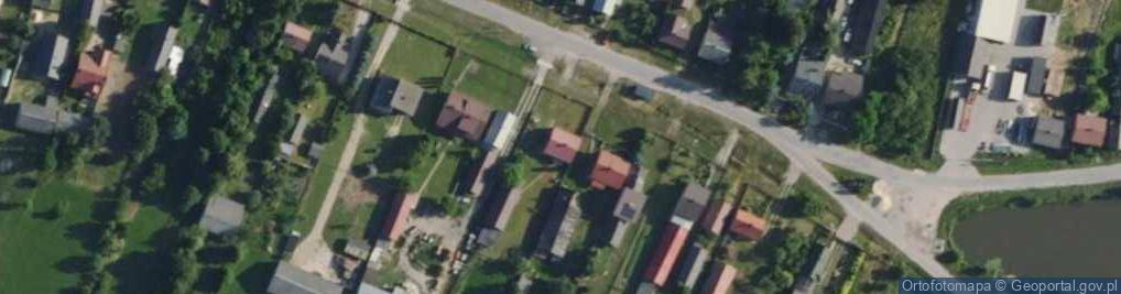 Zdjęcie satelitarne Zakrzów ul.