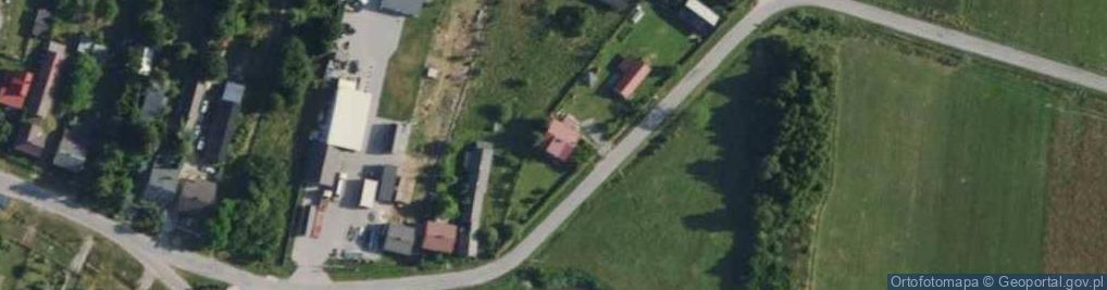 Zdjęcie satelitarne Zakrzów ul.