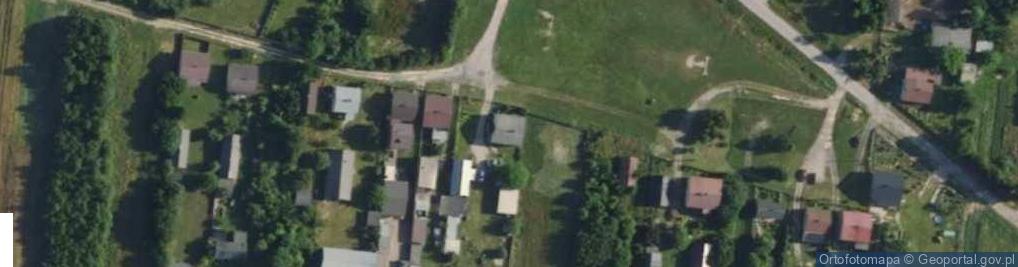 Zdjęcie satelitarne Zakrzów ul.