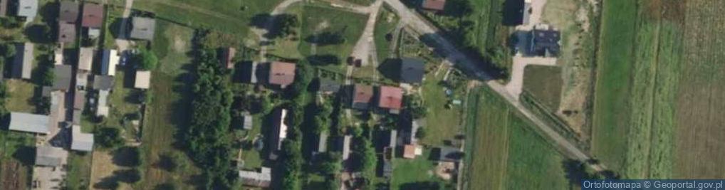 Zdjęcie satelitarne Zakrzów ul.