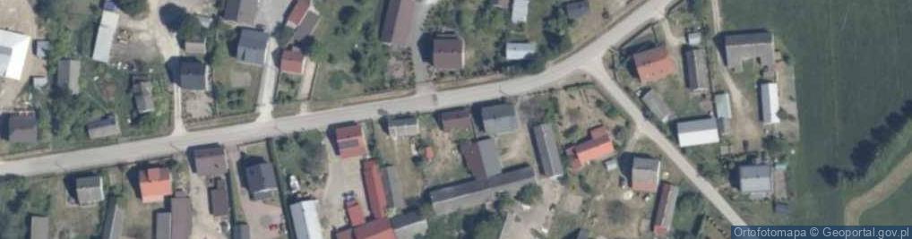 Zdjęcie satelitarne Zakrzów ul.